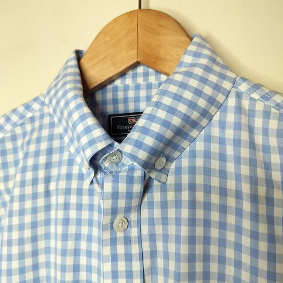 Vineyard Vines Classic Fit Tucker Shirt Check Gingham - Picture 4 of 9